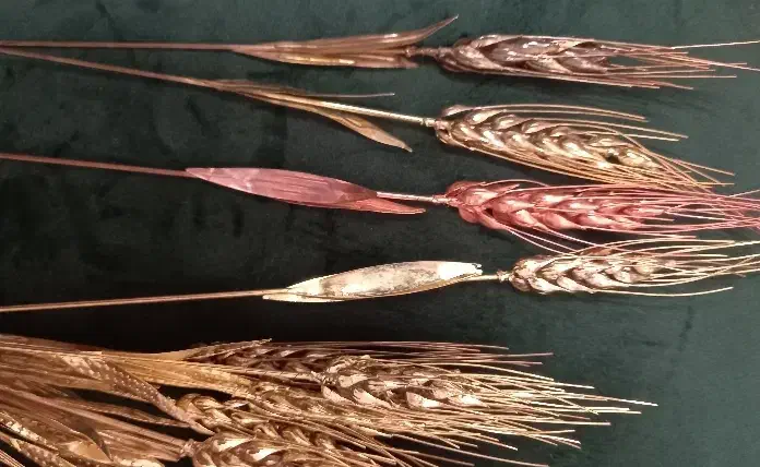 گندم برنجی|گل مصنوعی|لاهیجان, فیاض|دیوار