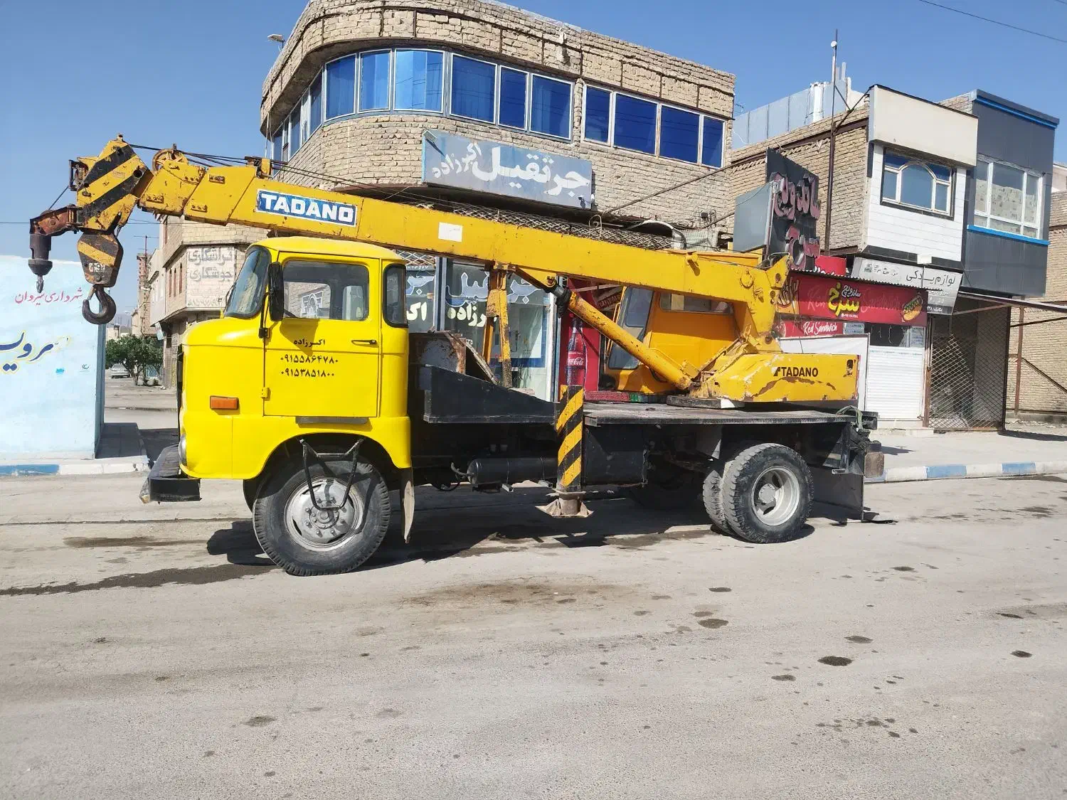 جرثقیل ۷ تن|خودرو سنگین|شیروان (خراسان), |دیوار