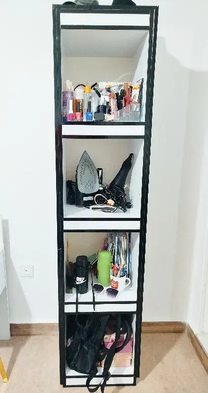 قفسه در حد نو|کتابخانه، شلف، قفسه‌های دیواری|تاکستان, |دیوار