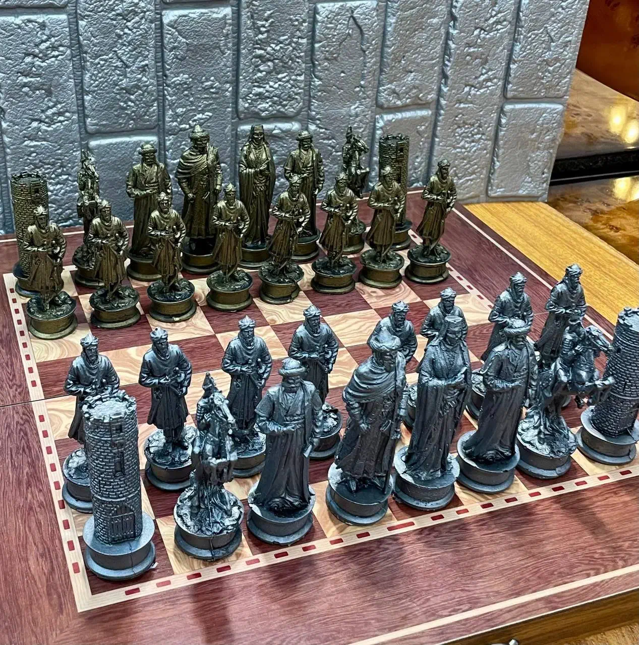 مهره ی شطرنج پلی استر و چوبی|کلکسیون و سرگرمی|تبریز, |دیوار