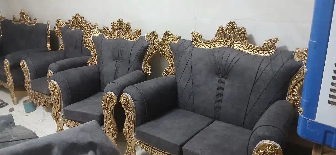 مبل 7 نفره|مبلمان خانگی و میز عسلی|نجف‌آباد, گلدشت|دیوار