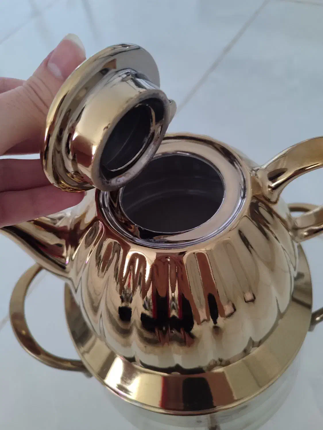 کتری قوری شیردار رو گازی|قوری، کتری، قهوه‌ساز دستی|بجنورد, |دیوار