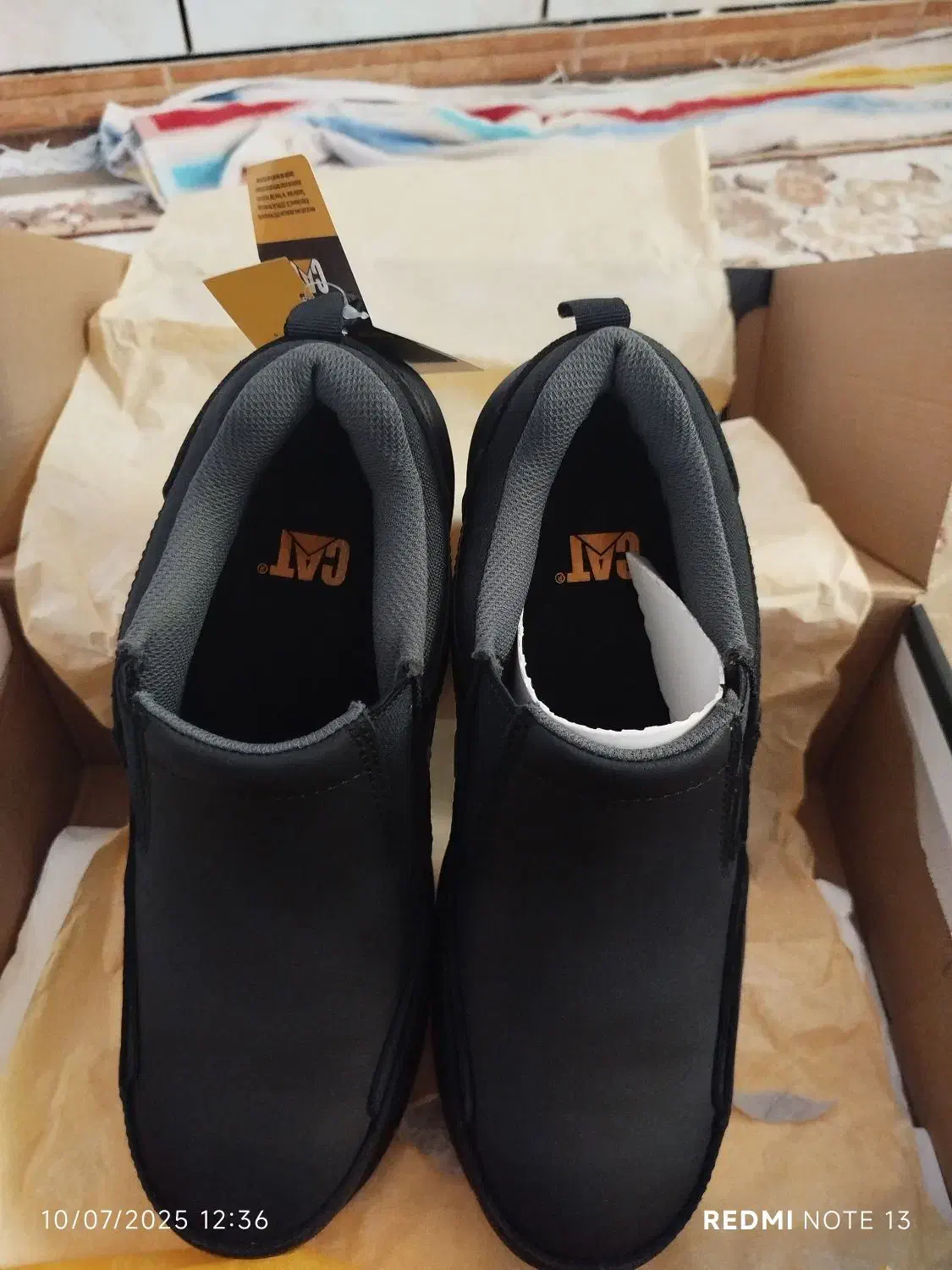 کفش ایمنی کاترپیلار 726005 تمام چرم Elmore LTHR|کیف، کفش، کمربند|دوگنبدان, |دیوار