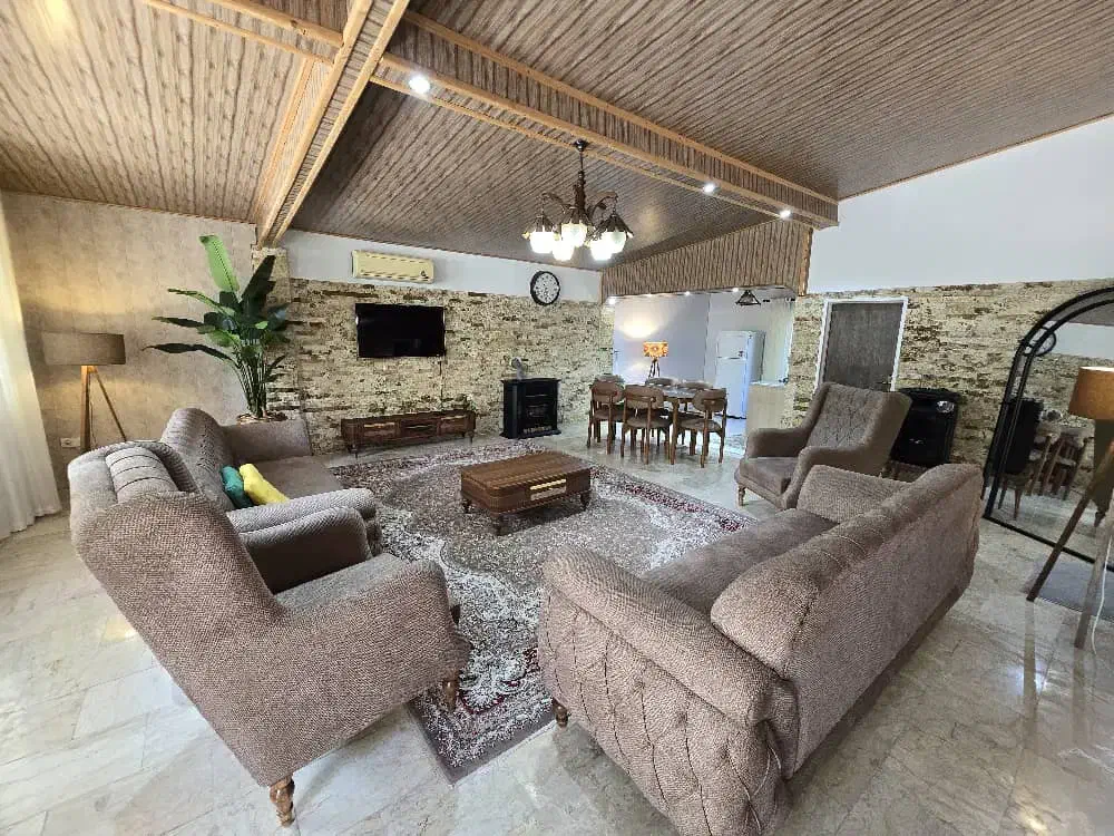 **ویلا ۲خواب شیک سیستم صوتی دریا گوشه|اجارهٔ کوتاهمدت ویلا و باغ|سلمانشهر, |دیوار