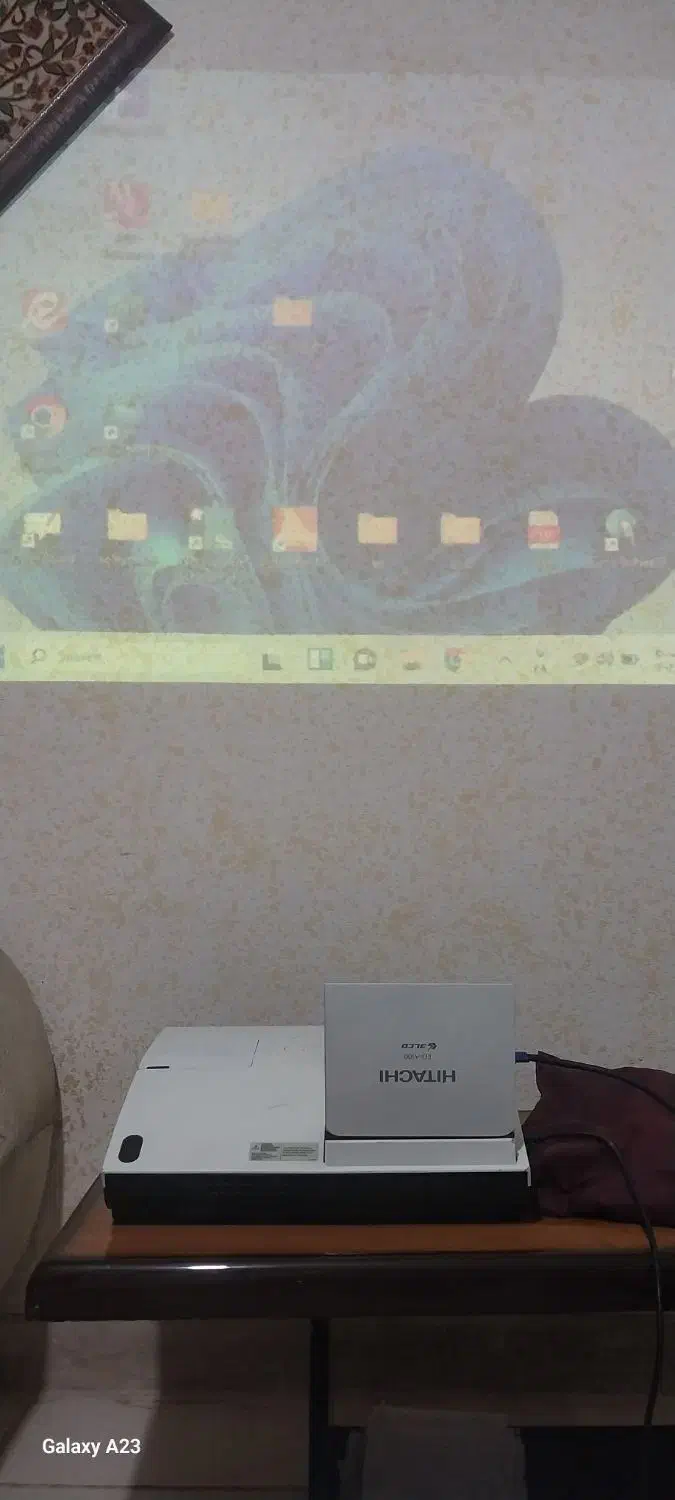 ویدیو پروژکتور|تلویزیون و پروژکتور|پرند, فاز ۴|دیوار