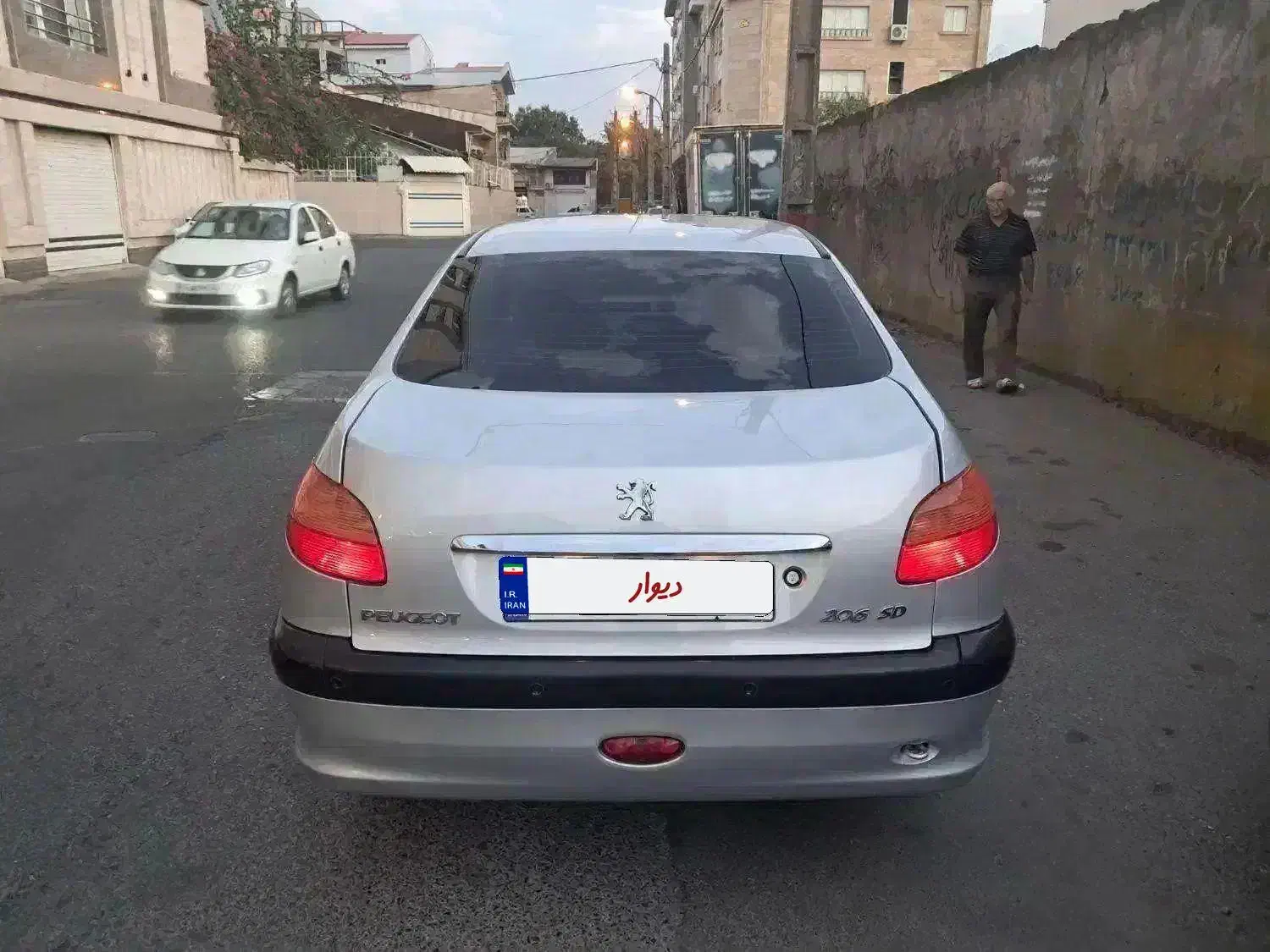 ۲۰۶ اس دی V9 (اتومات) فول مدل ۸۹|خودرو سواری و وانت|رشت, کوی جام جم|دیوار