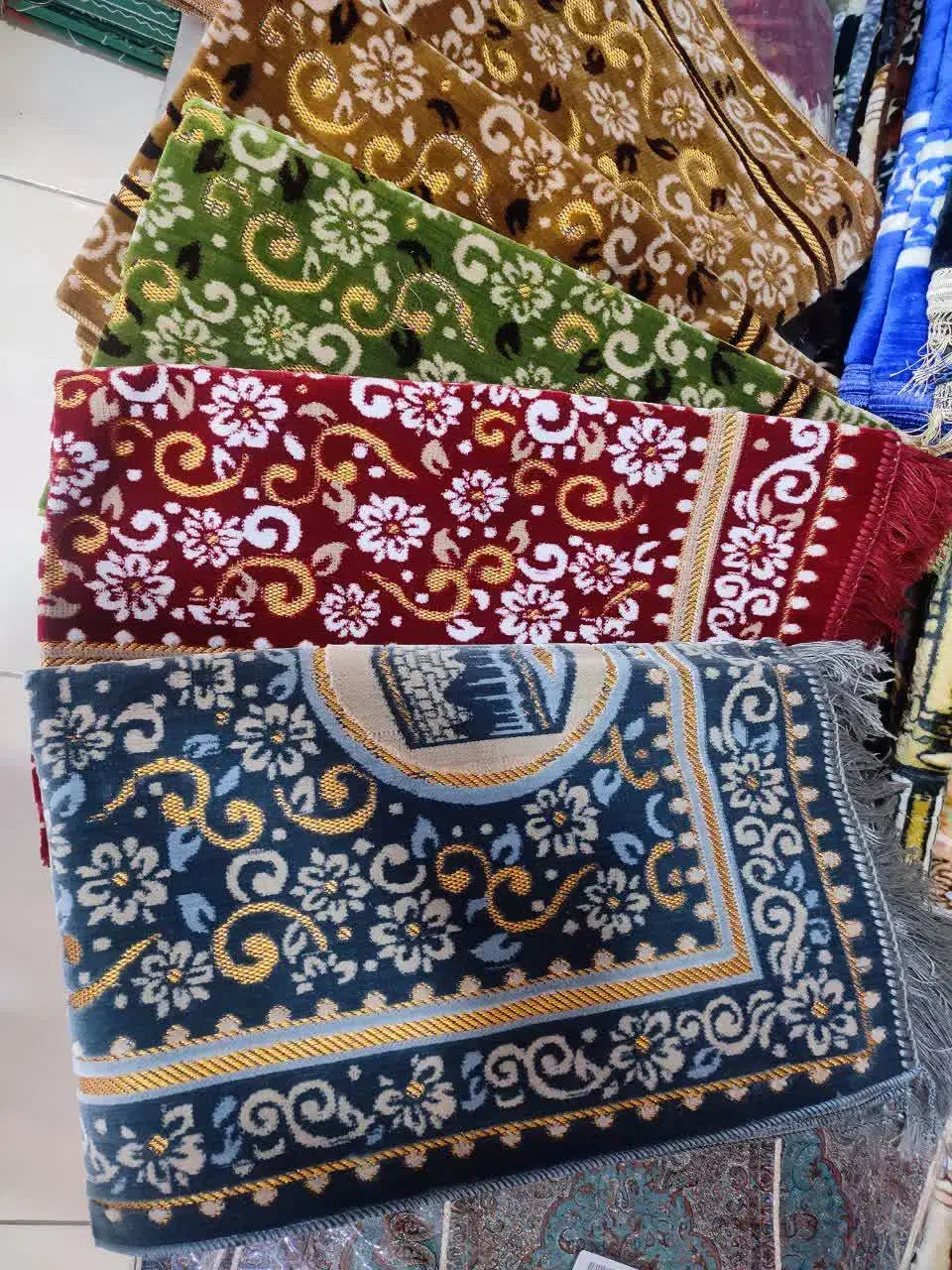 سجاده مخمل جانماز وتسبیح عمده|زیورآلات و اکسسوری|قم, باغ شازده|دیوار