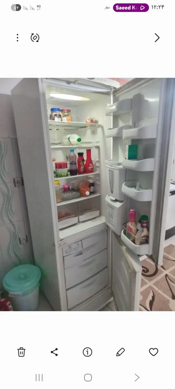 یخچال امرسان بدون پوسیدگی فروش فوری|یخچال و فریزر|رشت, معلولین|دیوار