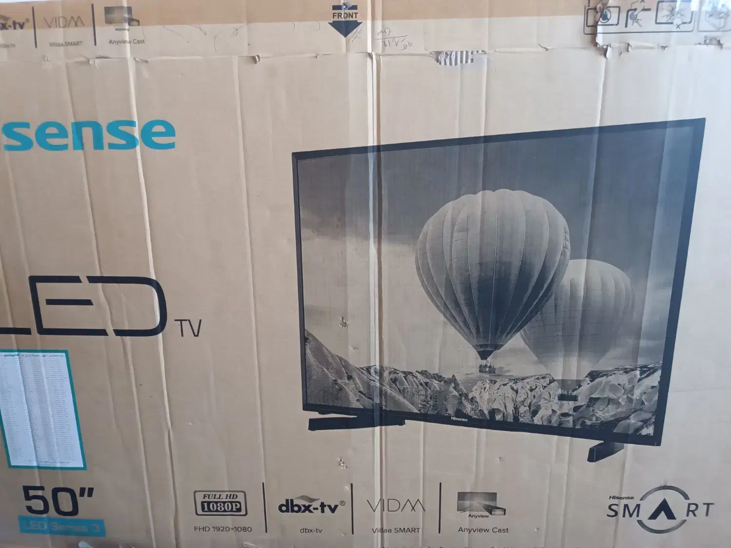 تلویزیون Hisense. 50|تلویزیون و پروژکتور|سبزوار, پاسداران|دیوار