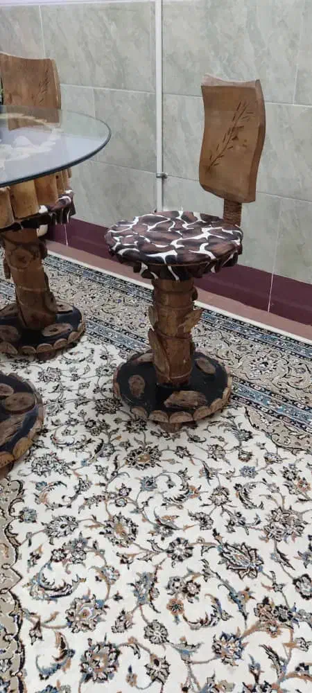 میز چوبی|میز و صندلی غذاخوری|یزد, |دیوار