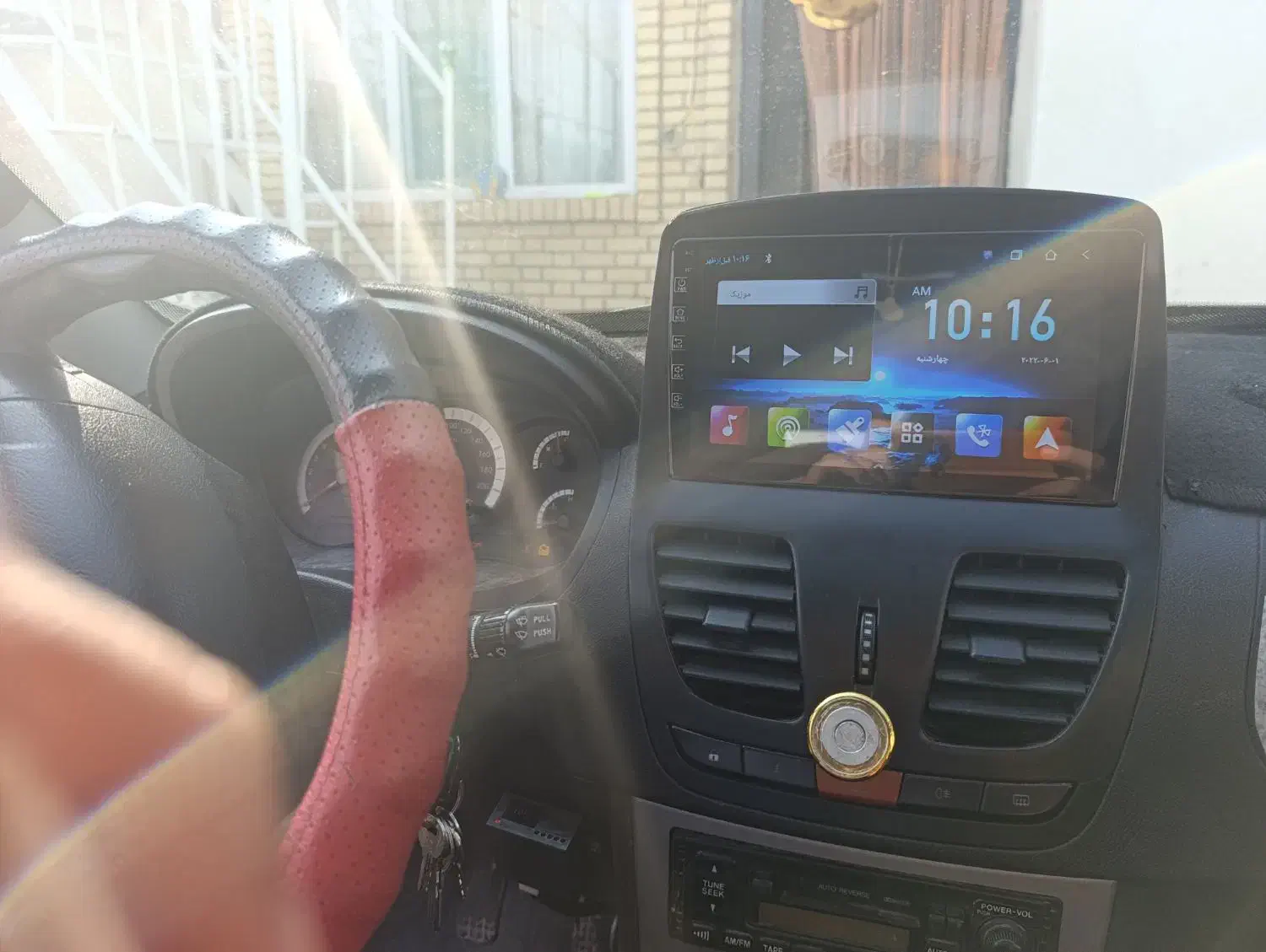 ساینا1400.دوگانه دست.مانیتور و دوربین دنده عقب|خودرو سواری و وانت|بجنورد, |دیوار