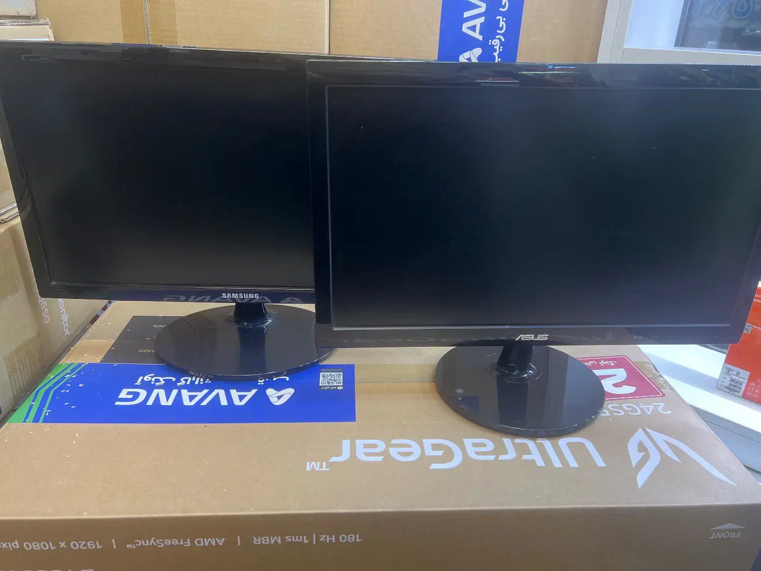 انواع مانیتور استوک ۱۹ اینچ  الجی سامسونگ ایسوس|قطعات و لوازم جانبی رایانه|تهران, فلسطین (میدان انقلاب)|دیوار