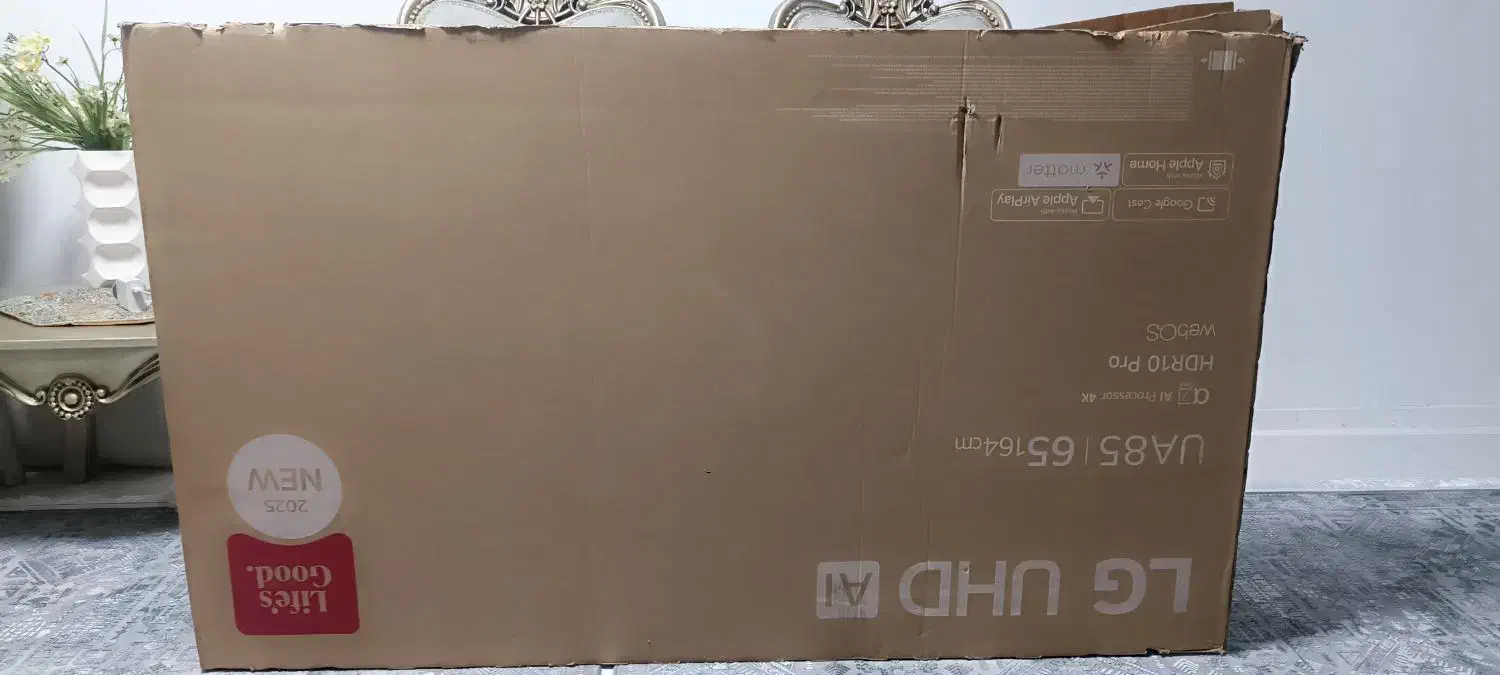 کارتون تلویزیون 65 ال جی2025|تلویزیون و پروژکتور|بندرعباس, |دیوار