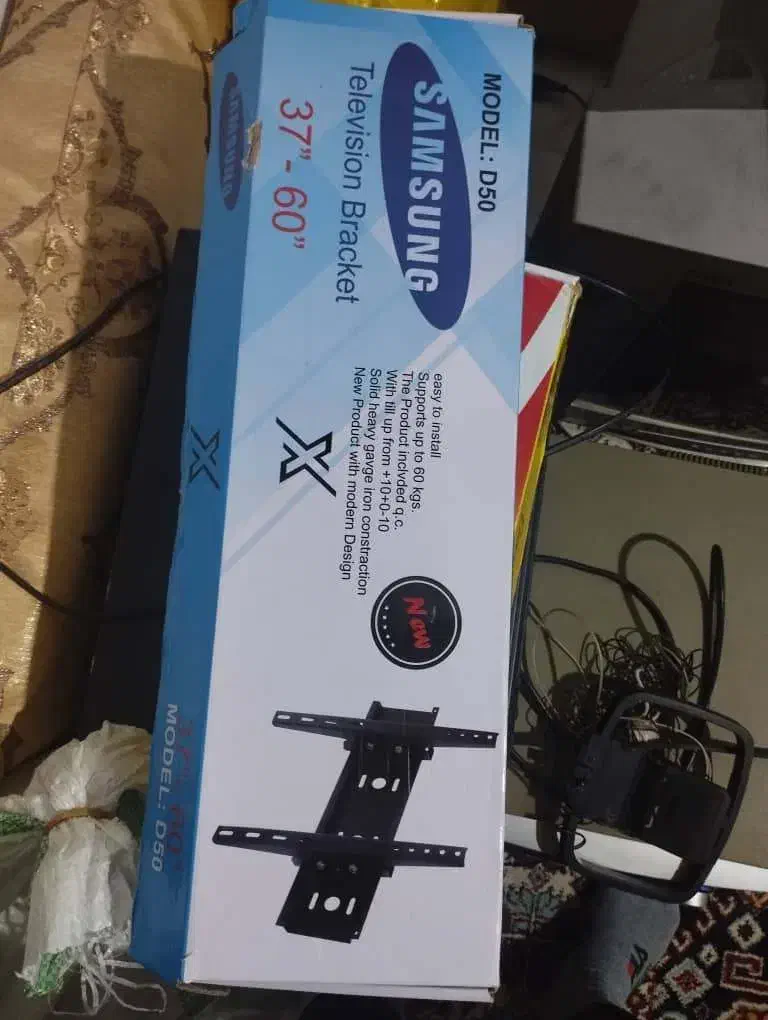 براکت نو برای نصب تلویزیون به دیوار ۳۷ تا ۹۰ اینچ|تلویزیون و پروژکتور|بندر انزلی, سامانسر|دیوار