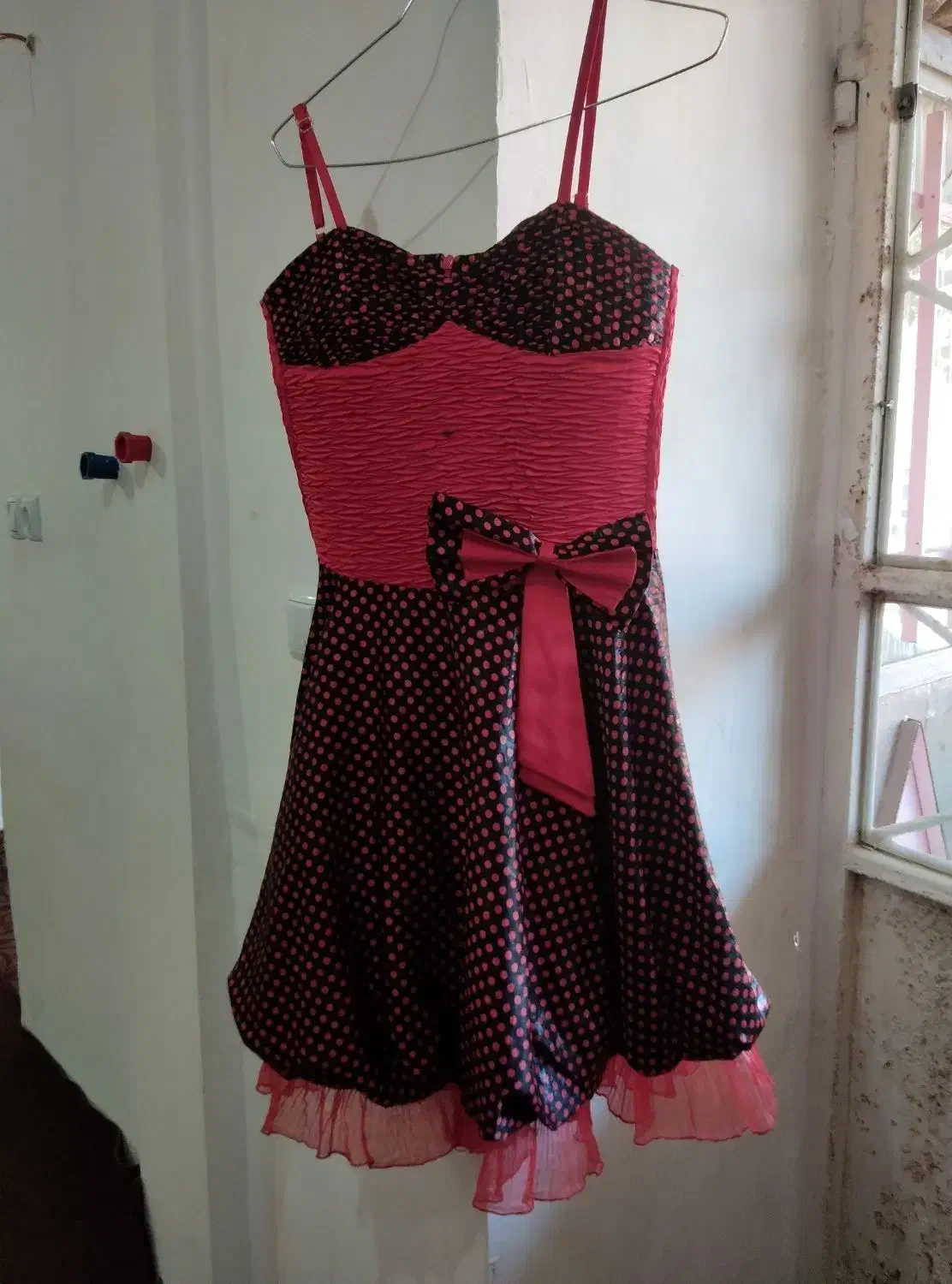 سارافون دخترانه زیبا برای دختر هشت نه سال|لباس|بانه, |دیوار