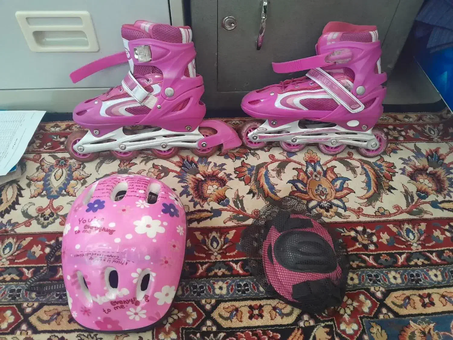 اسکیت با تمام تجهیزات|دوچرخه، اسکیت، اسکوتر|تهران, اقدسیه|دیوار