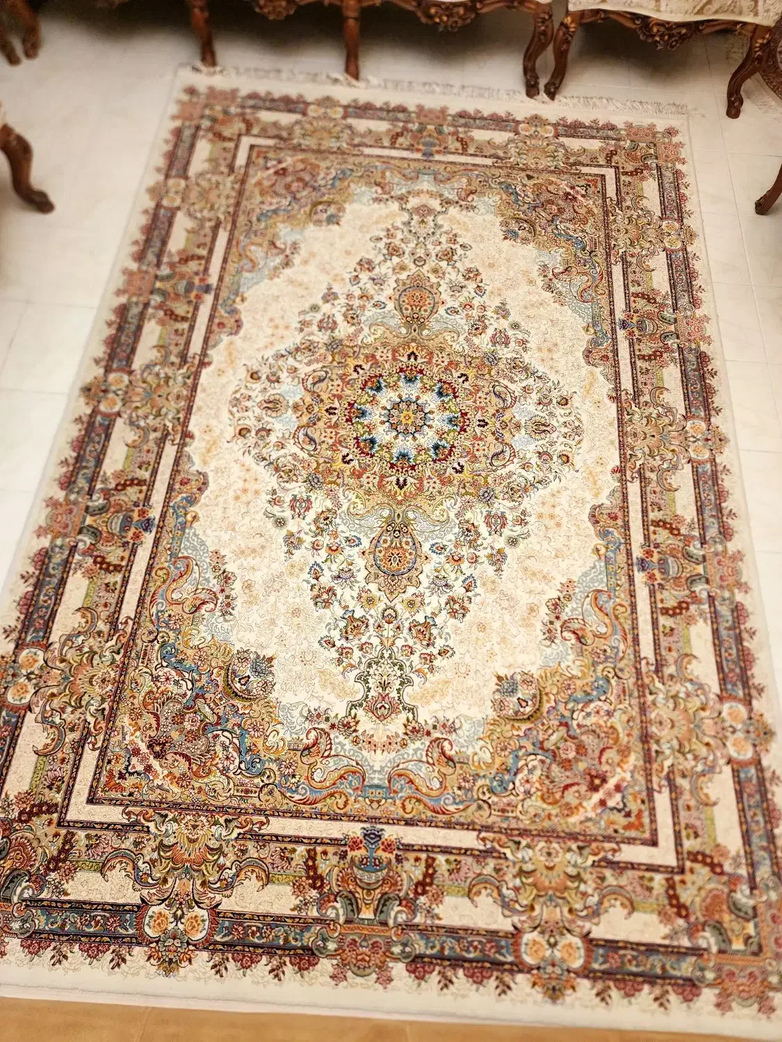 فرش ۶متری صادراتی نونو مناسب جهیزیه|فرش|تهران, منیریه|دیوار