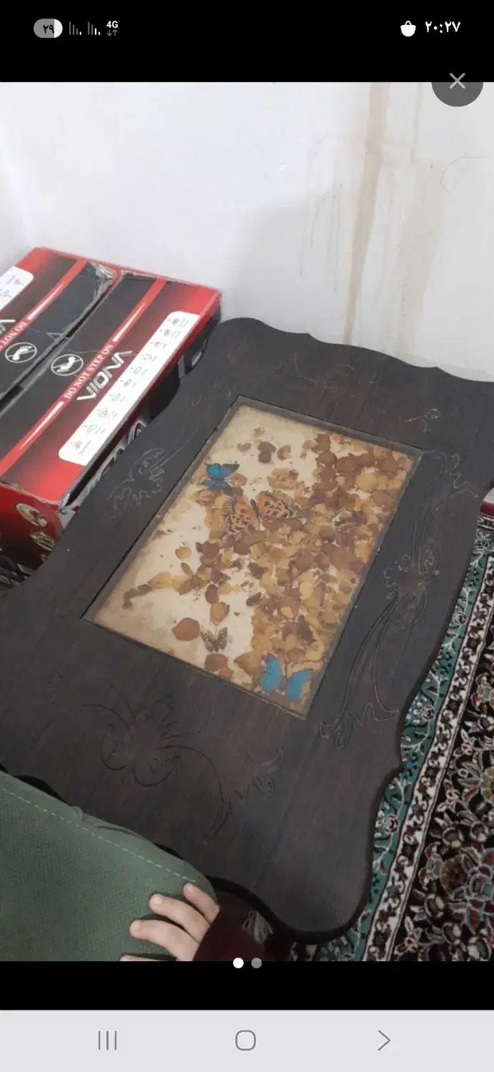 میزجلو مبلی ومیزعسلی|مبلمان خانگی و میز عسلی|اهواز, کمپلو جنوبی|دیوار