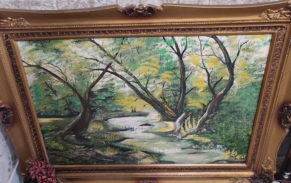 تابلو رنگ و روغن روی بوم کار دست|تابلو، نقاشی، عکس|اهواز, بهارستان|دیوار