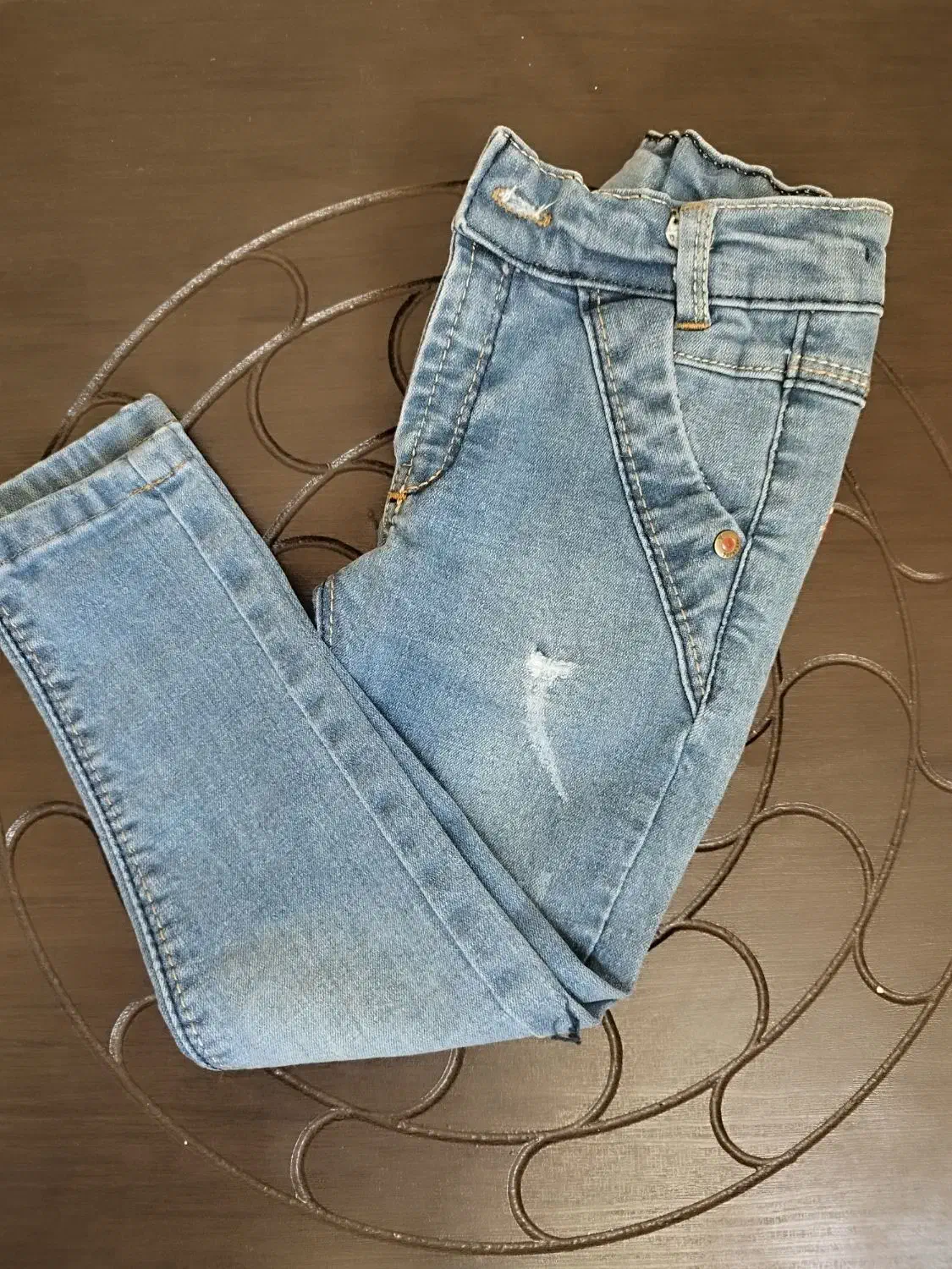 شلوار لی بچه گانه|کفش و لباس بچه|آباده, |دیوار