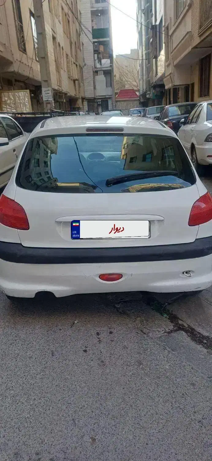 ۲۰۶ مدل ۹۱ تیپ ۳|خودرو سواری و وانت|اندیشه, اندیشه فاز ۲|دیوار