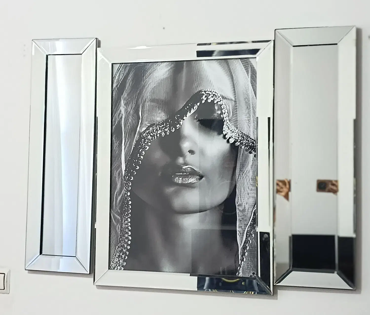 تابلو آیینه ای سه تیکه کاملا نو|تابلو، نقاشی، عکس|سبزوار, قصبه شرقی|دیوار