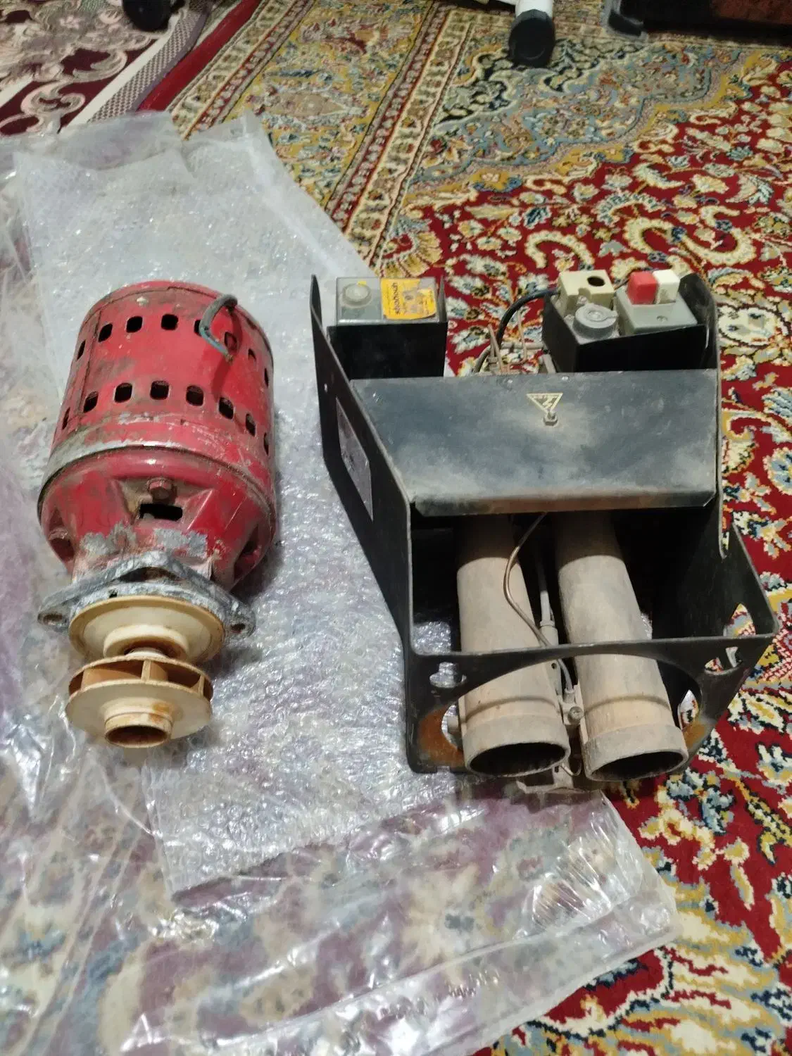 پمپ و مشعل موتورخانه|آبگرمکن، پکیج، شوفاژ|خرم‌آباد, |دیوار