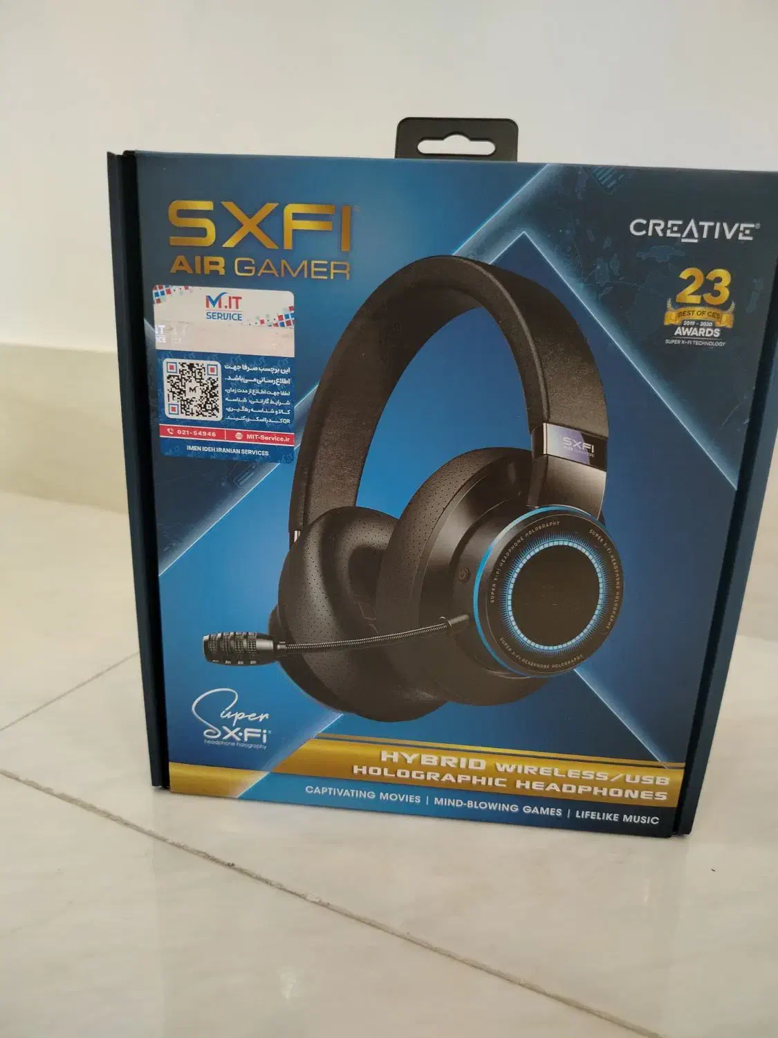 هدست گیمینگ بی سیم کریتیو مدلSXFI پلمپ با گارانتی|قطعات و لوازم جانبی رایانه|تهران, پردیسان|دیوار