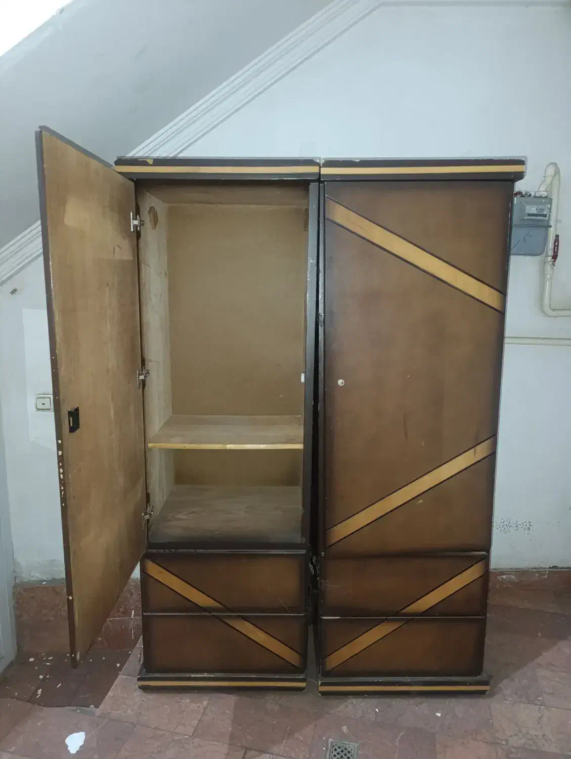 کمد لباس|جاکفشی، کمد، دراور|تبریز, |دیوار