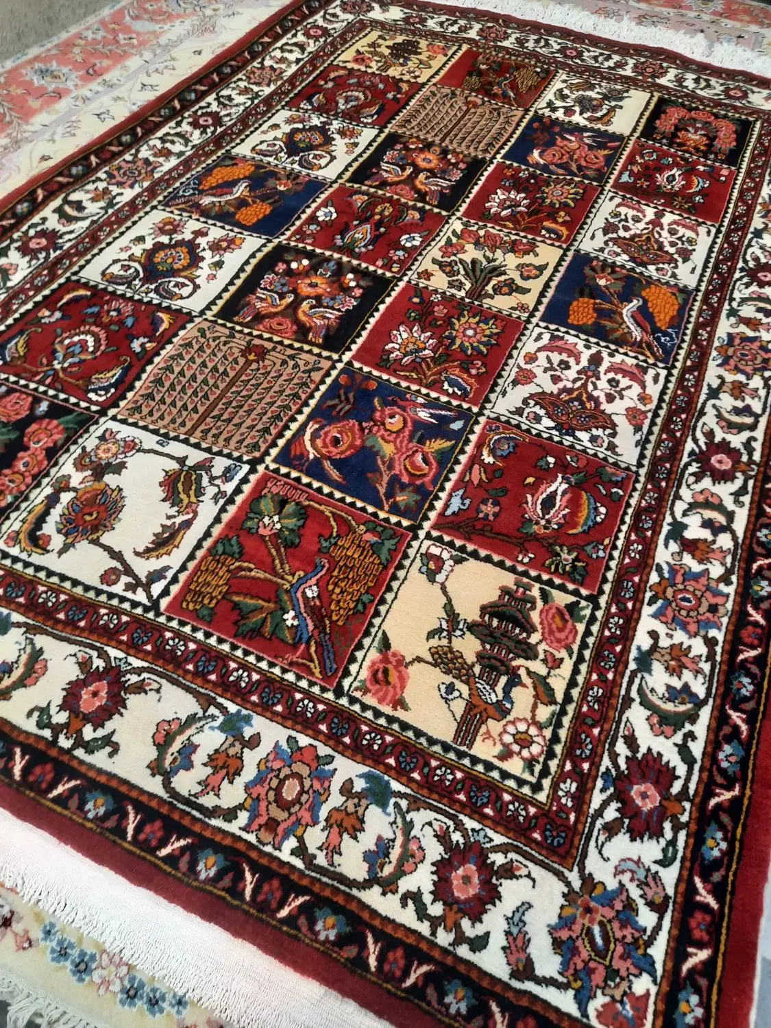 فرش دستباف ۴ متری بختیاری|فرش|کرج, برغان|دیوار