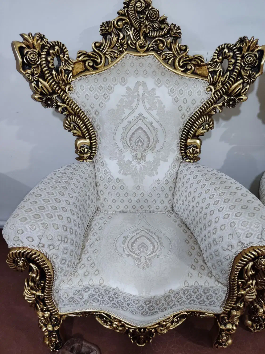 مبل سلطنتی|مبلمان خانگی و میز عسلی|خسروشاه, |دیوار