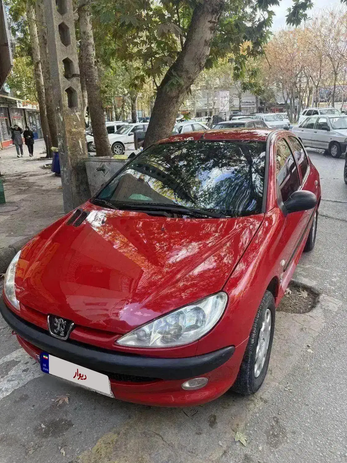 ۲۰۶ تیپ ۲ مدل ۱۴۰۱ قرمز رژی|خودرو سواری و وانت|خرمآباد, |دیوار