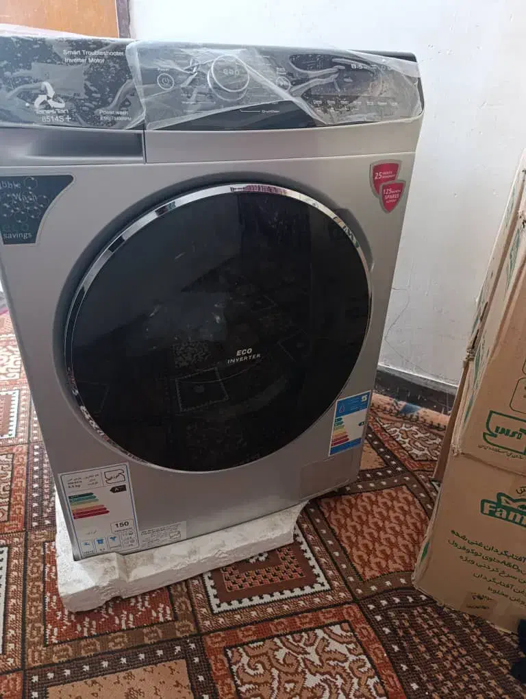 لباس شویی نو نو هست یکبار هم استفاده نشده|ماشین لباسشویی و خشککن لباس|ایرانشهر, |دیوار
