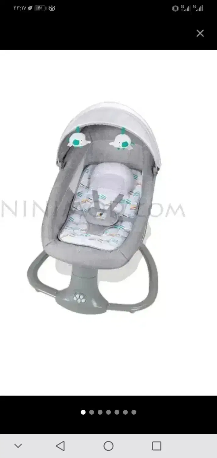 گهواره برقی ماستلا|اسباب و اثاث بچه|کبودرآهنگ, |دیوار