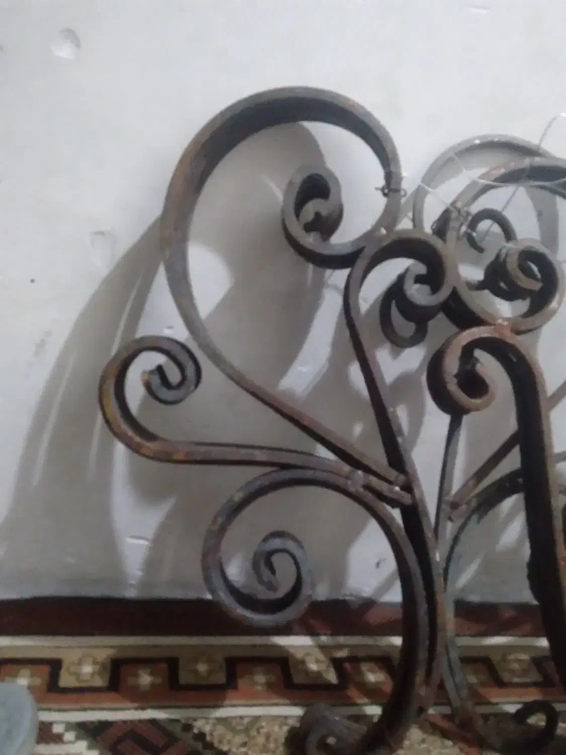 فرفورژه نو نیلوفری معاوضه با انگشتر و کفتر|مصالح و تجهیزات ساختمان|مشهد, فرودگاه|دیوار