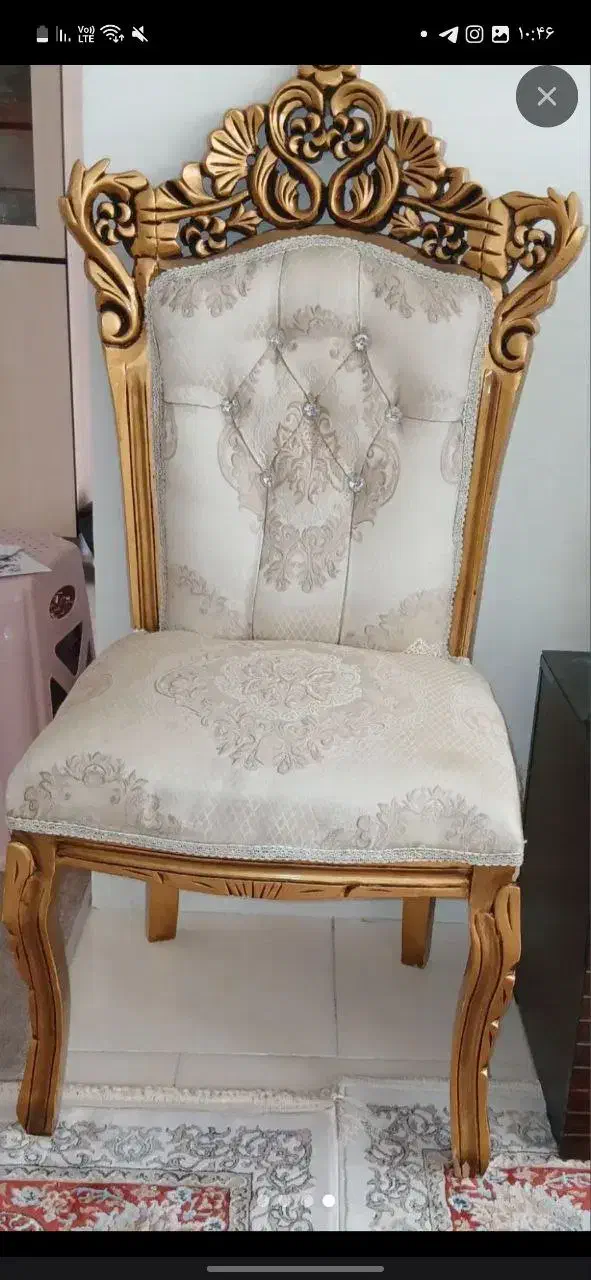 مبل سلطنتی|مبلمان خانگی و میز عسلی|اسلامشهر, شهرک واوان|دیوار