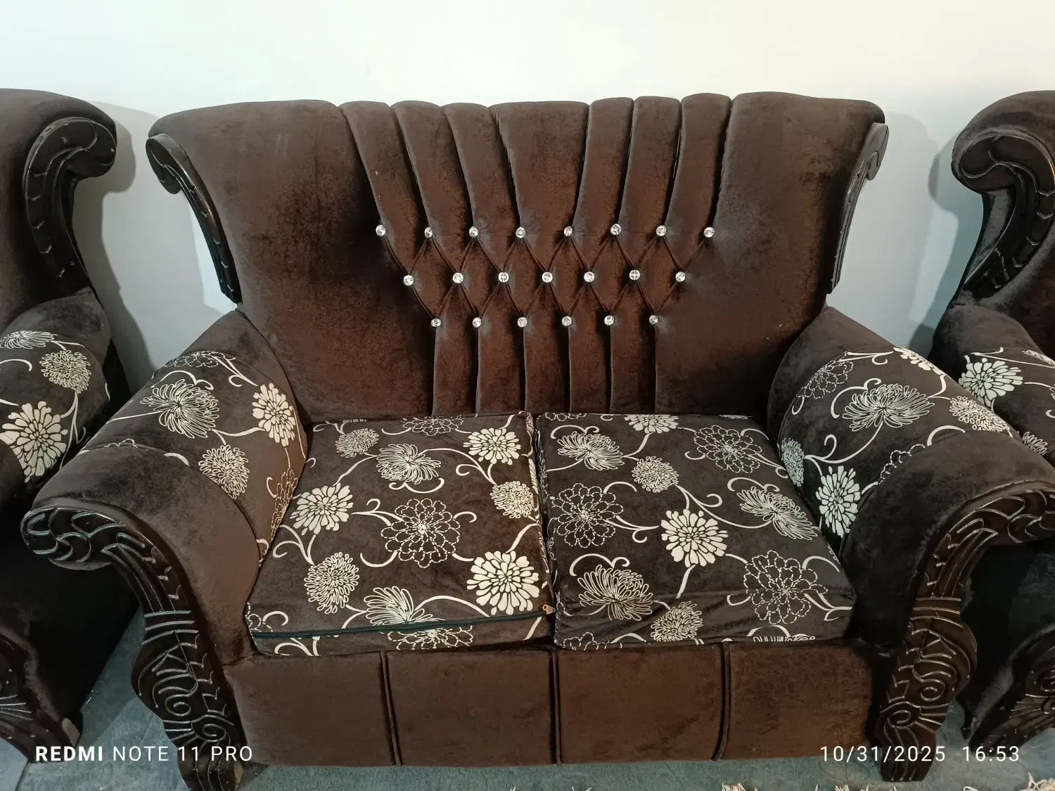 مبل هفت نفره درحد با میز عسلی|مبلمان خانگی و میز عسلی|سردرود, |دیوار