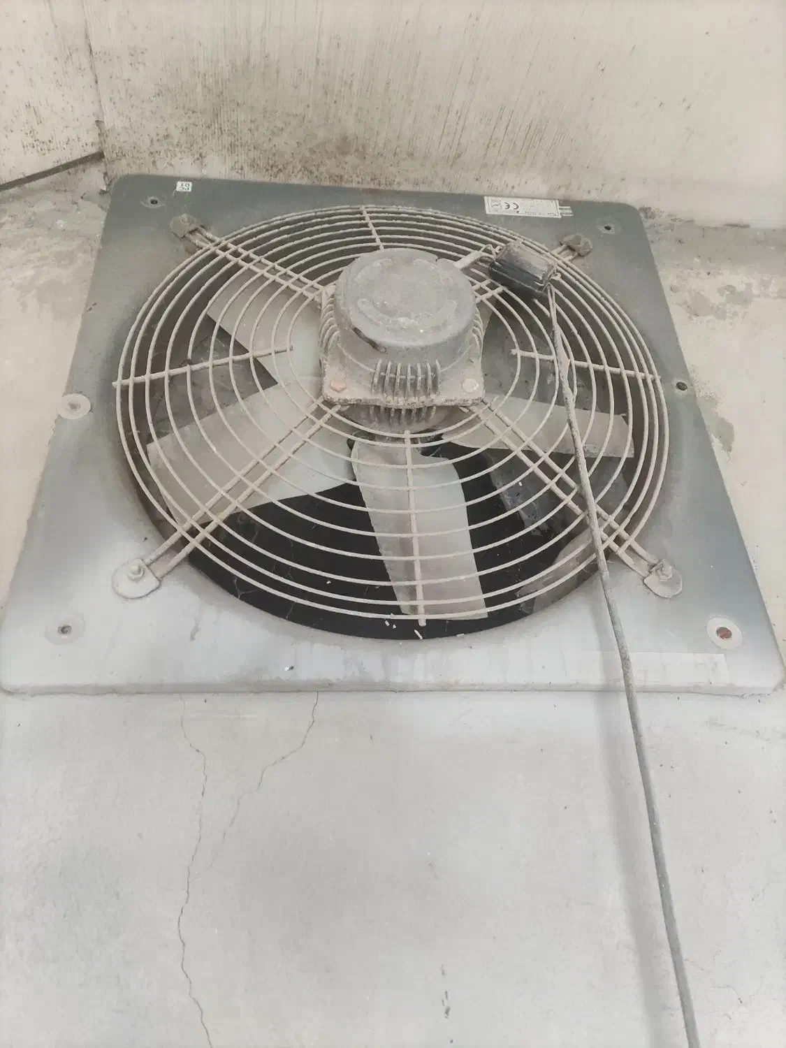 فن  ۵۰در۵۰ دمنده رطوبتی|مصالح و تجهیزات ساختمان|مشهد, کلاکوب|دیوار