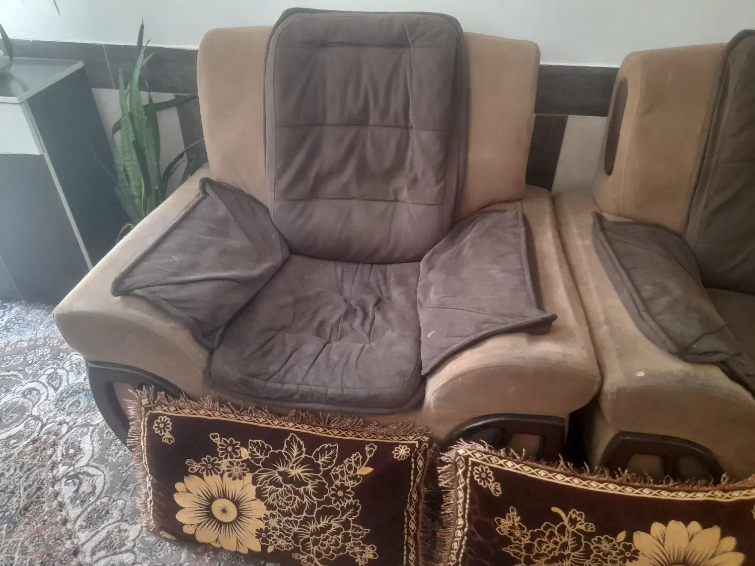 فروش مبل ۷نفره|مبلمان خانگی و میز عسلی|شیراز, شهرک مهدی‌آباد|دیوار