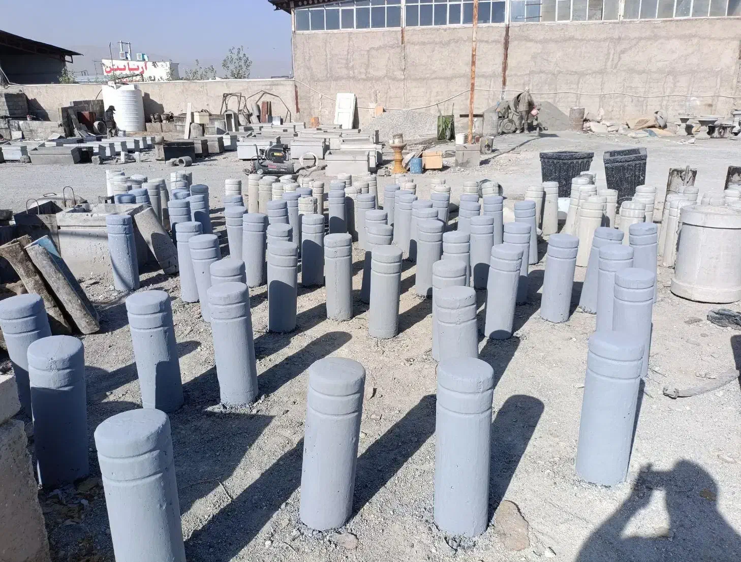 بولارد بتنی . راهبند سیمانی|مصالح و تجهیزات ساختمان|مشهد, آبادگران|دیوار