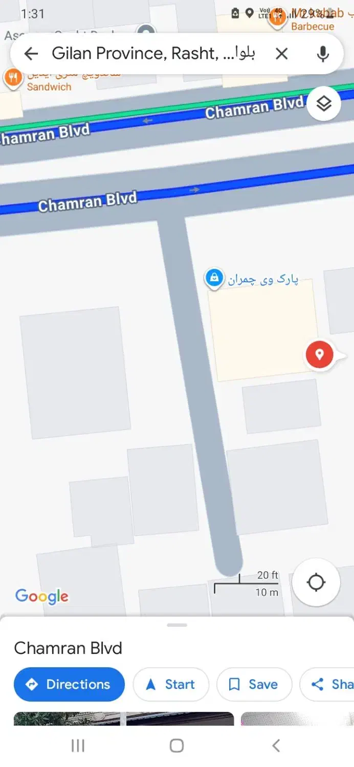 اجاره انبار۴۰ متری در بلوار چمران|اجارهٔ مغازه و غرفه|رشت, کوی جام جم|دیوار