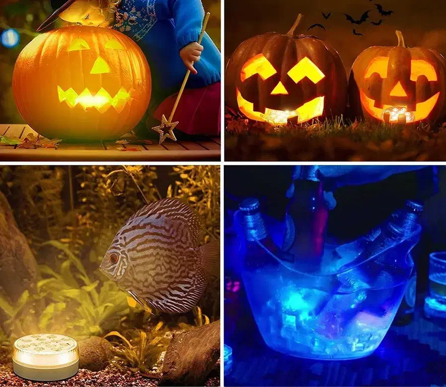 چراغ LED ریموت دار ضد آب|لامپ و چراغ|خرم‌آباد, |دیوار