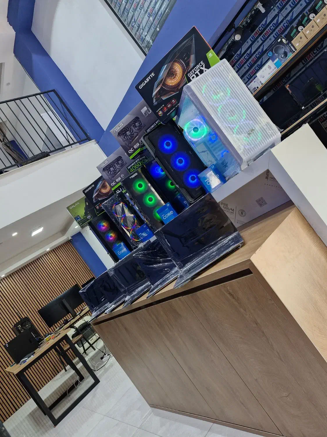 کیس گیمینگ با cpu نسل ۱۲ و گرافیک ۸ گیگ|رایانه رومیزی|بجنورد, |دیوار