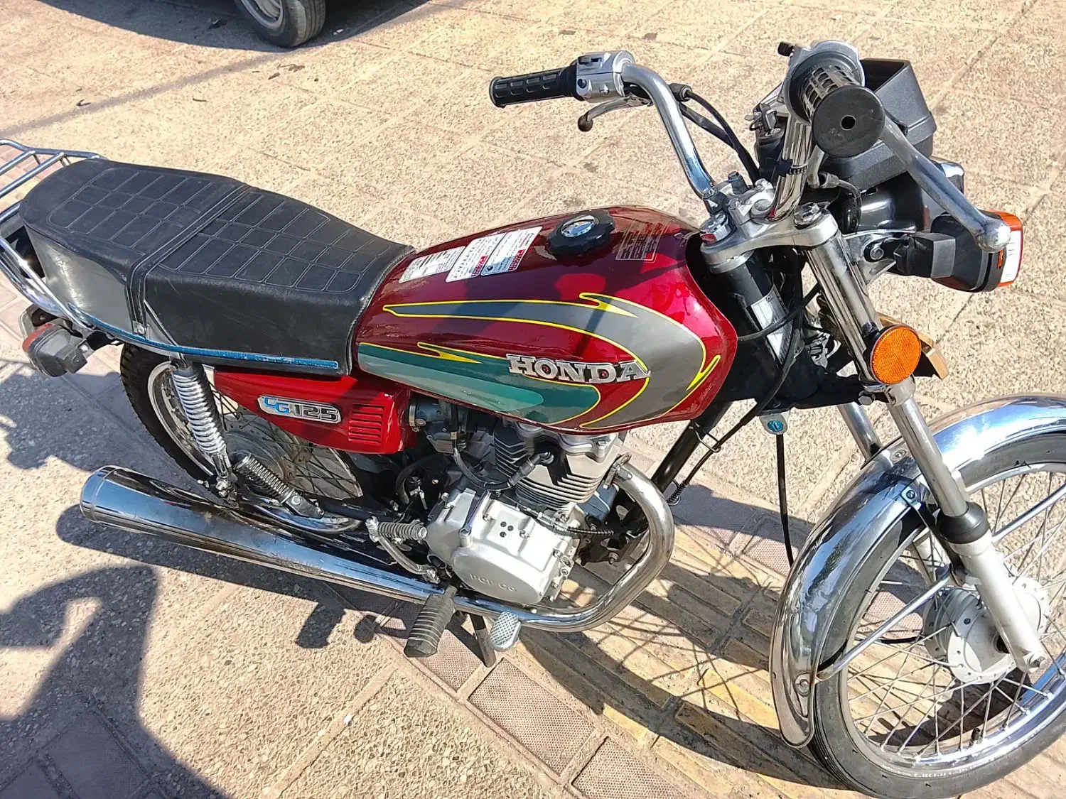 هندا ۱۲۵مدل۹۵|موتورسیکلت|شیراز, حجت آباد|دیوار