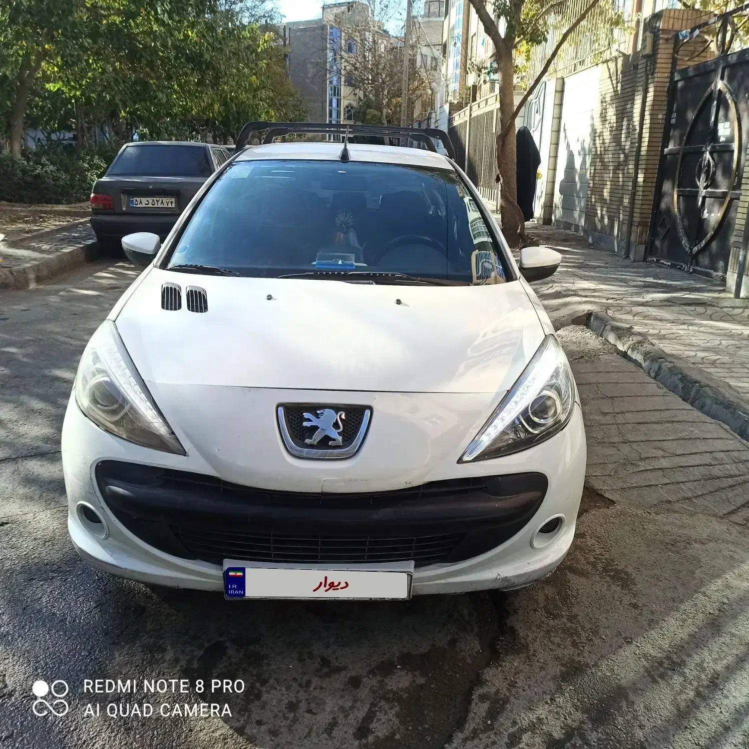 معاوضه ۲۰۷ سفید|خودرو سواری و وانت|مشهد, هفت تیر (نه دره)|دیوار