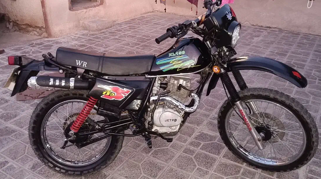 تریل جترو93در حد۱۴۰۵ آکبند|موتورسیکلت|گچی, |دیوار