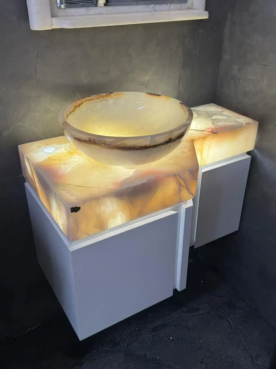 روشویی مرمر طبیعی|لوازم سرویس بهداشتی|شاهینشهر, خانه کارگر|دیوار