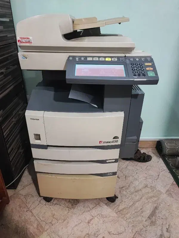 دستگاه کپی توشیبا estudio 450 بسیار سالم|پرینتر، اسکنر، کپی، فکس|تهران, حکمت|دیوار