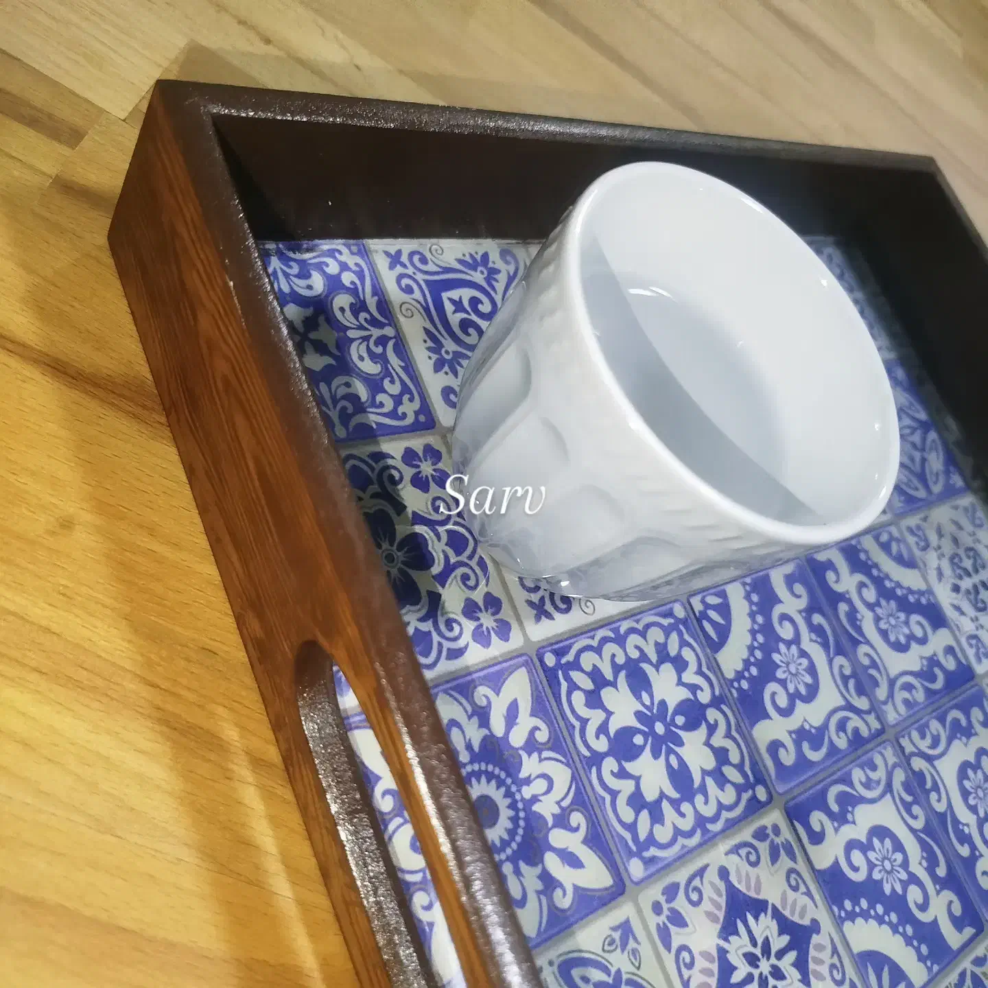 تولید و رنگ آمیزی سینی|ظروف سرو و پذیرایی|رشت, لاکانی|دیوار