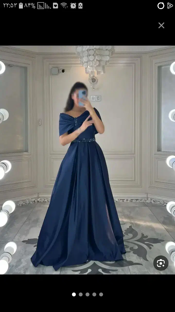 پیراهن ساتن مجلسی مدل جدید دخترانه|لباس|همدان, |دیوار